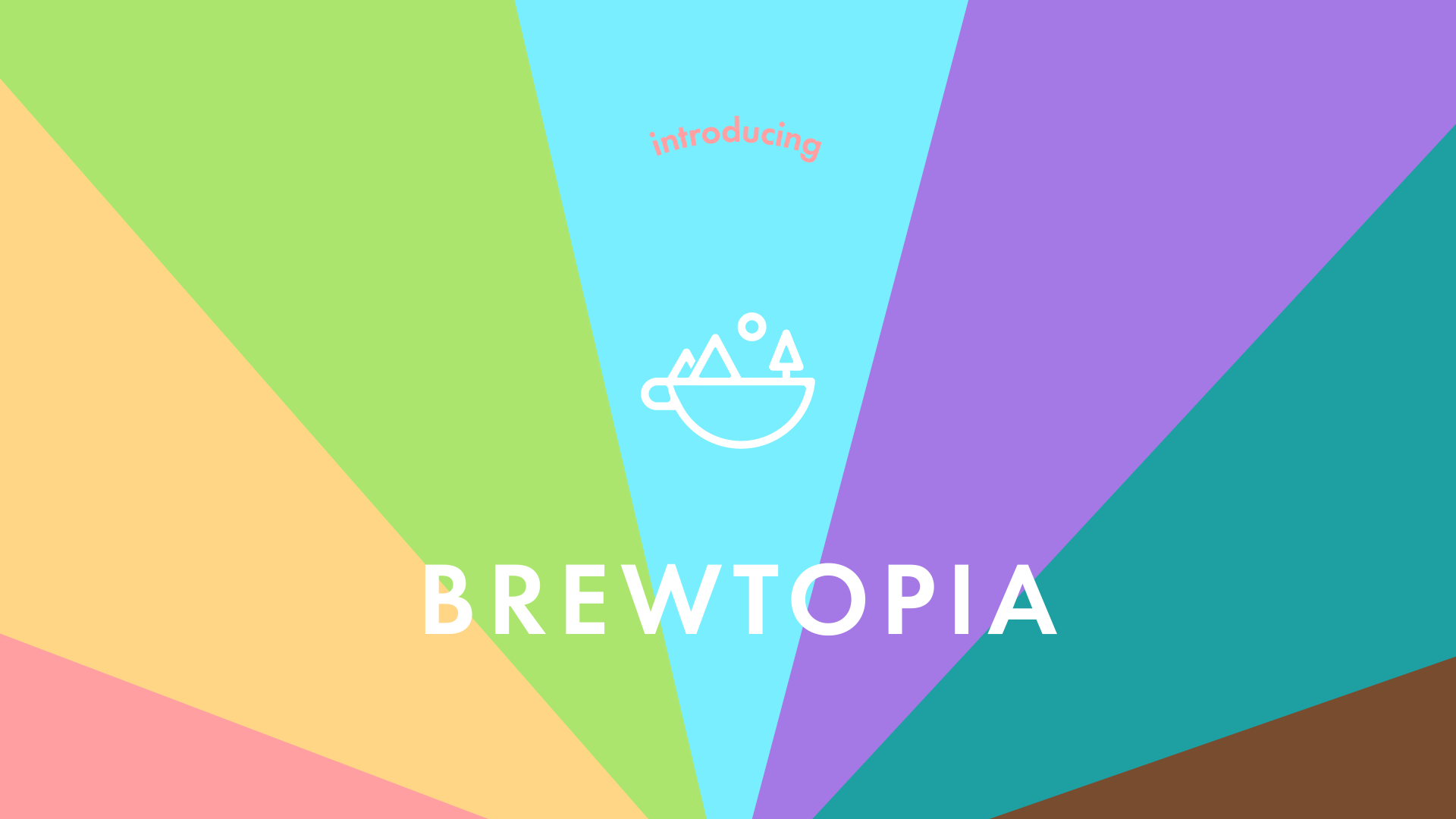 Animated rainbow for brewtopia