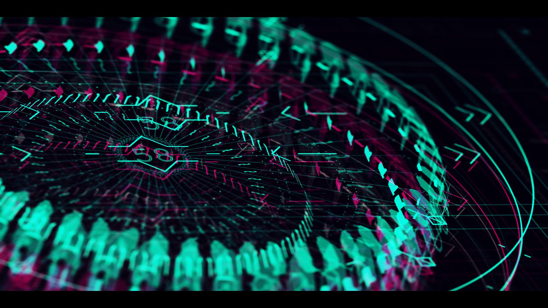 Chronos sci-fi dial green after effects
