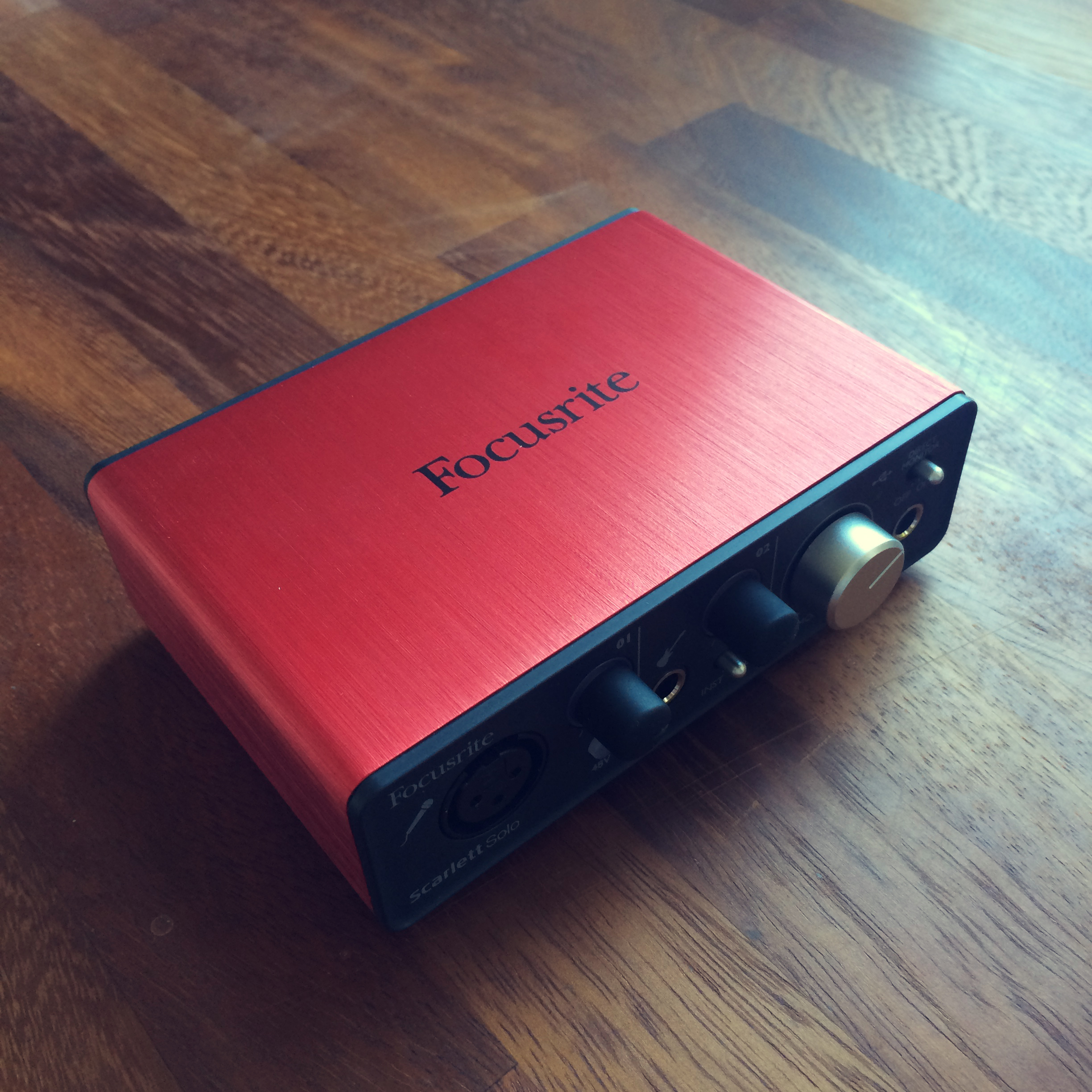 focusrite scarlett audio interface