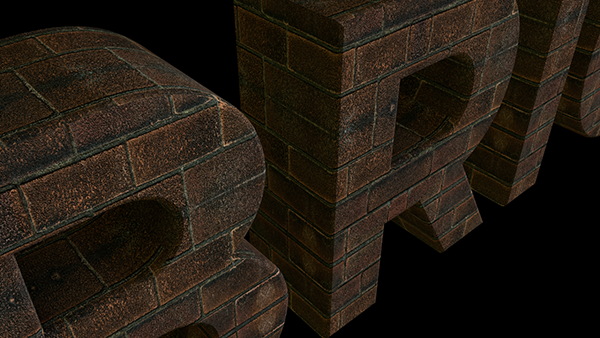 brick texture close up