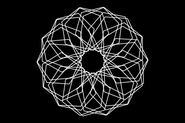 hexagons rotation