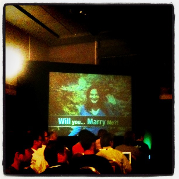 marriage proposal at drupalcon london